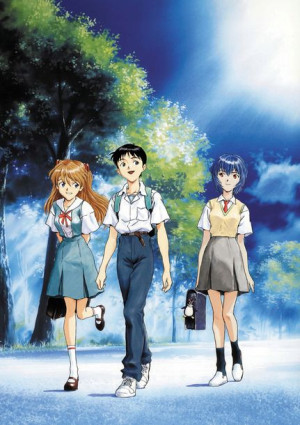 Plakat A3 anime Neon Genesis Evangelion