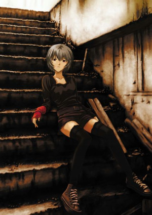 Plakat A3 anime Neon Genesis Evangelion Rei