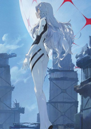 Plakat A3 anime Neon Genesis Evangelion Rei