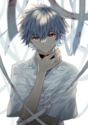 Plakat A3 anime Neon Genesis Evangelion Kaworu