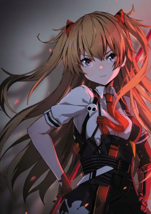 Plakat A3 anime Neon Genesis Evangelion Asuka