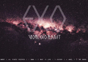 Plakat A3 K-Pop Kpop EXO