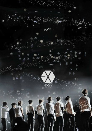 Plakat A3 K-Pop Kpop EXO