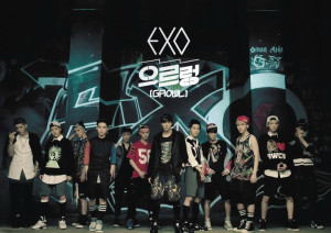 Plakat A3 K-Pop Kpop EXO