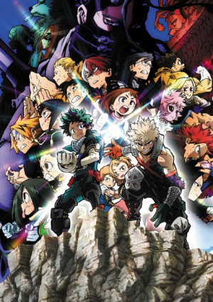 Plakat A3 anime Boku no Hero Academia