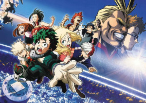 Plakat A3 anime Boku no Hero Academia