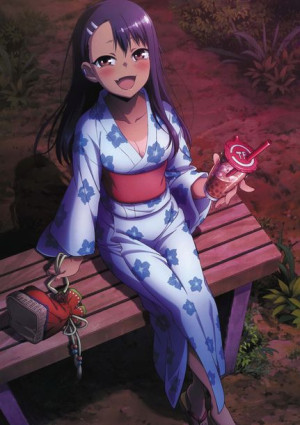 Plakat A3 anime Ijiranaide Nagatoro san Nagatoro