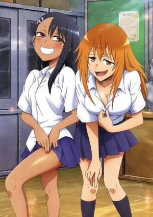 Plakat A3 Ijiranaide Nagatoro san Nagatoro i Maki