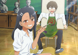 Plakat A3 Ijiranaide Nagatoro san Nagatoro i Naoto