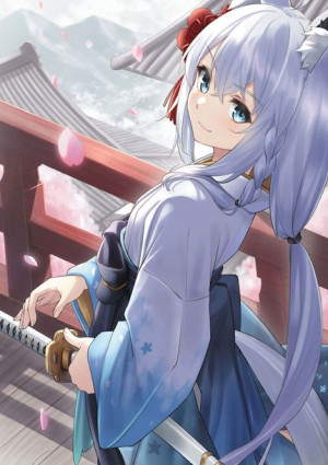 Plakat A3 V-tubers Hololive Shirakami Fubuki