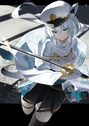 Plakat A3 V-tubers Hololive Shirakami Fubuki