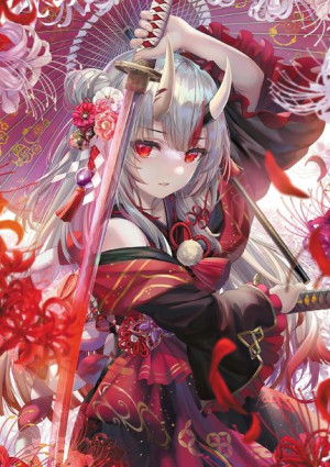 Plakat A3 V-tubers Hololive Nakiri Ayame