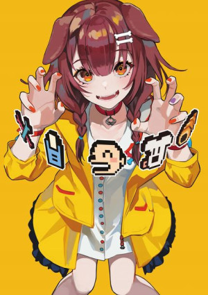 Plakat A3 V-tubers Hololive Inugami Korone