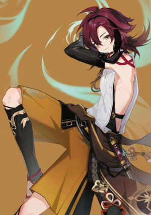 Plakat A3 Genshin Impact Shikanoin Heizou PROMOCJA