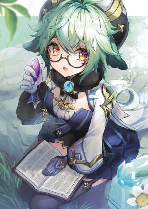 Plakat A3 Genshin Impact Sucrose PROMOCJA