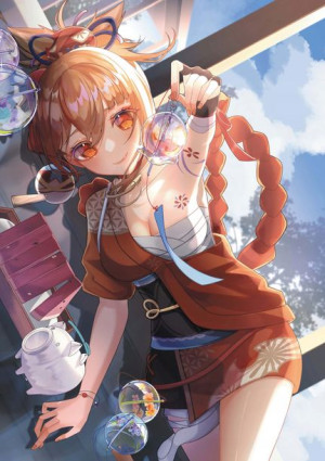 Plakat A3 Genshin Impact Yoimiya PROMOCJA
