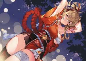 Plakat A3 Genshin Impact Yoimiya PROMOCJA