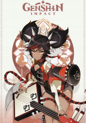 Plakat A3 Genshin Impact Xinyan PROMOCJA