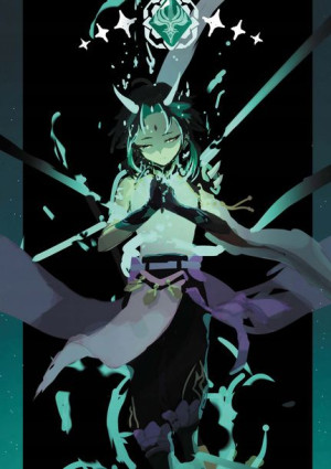 Plakat A3 Genshin Impact Xiao PROMOCJA