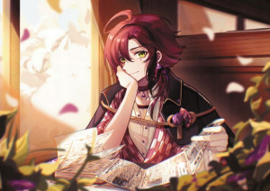 Plakat A3 Genshin Impact Shikanoin Heizou PROMOCJA