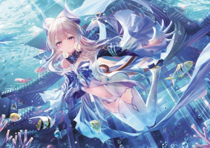 Plakat A3 Genshin Impact Kokomi PROMOCJA