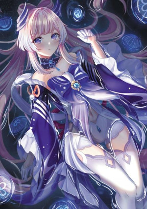 Plakat A3 Genshin Impact Kokomi PROMOCJA