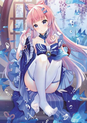 Plakat A3 Genshin Impact Kokomi PROMOCJA