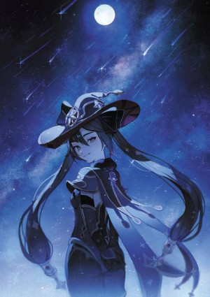 Plakat A3 Genshin Impact Mona PROMOCJA