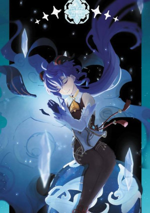 Plakat A3 Genshin Impact Ganyu PROMOCJA!