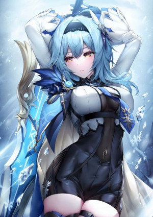 Plakat A3 Genshin Impact Eula PROMO!
