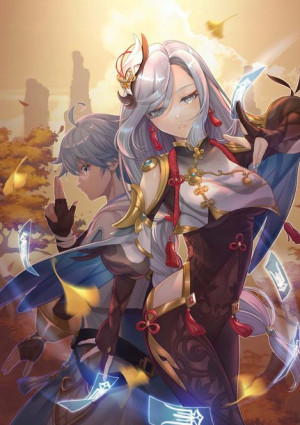 Plakat A3 Genshin Impact Chongyun i Shenhe PROMO!