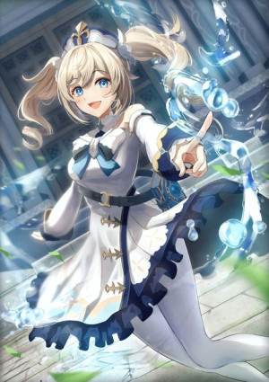 Plakat A3 Genshin Impact Barbara PROMOCJA