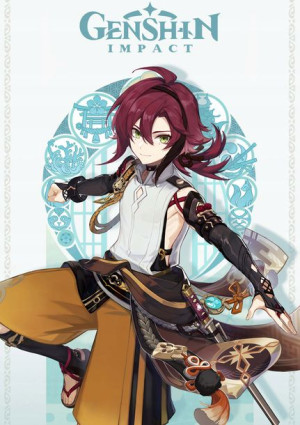 Plakat A3 Genshin Impact Shikanoin Heizou PROMOCJA