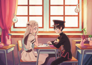 Plakat A3 Jibaku Shounen Hanako-kun PROMOCJA
