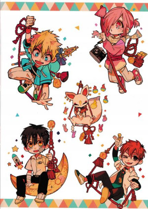Plakat A3 Jibaku Shounen Hanako-kun PROMOCJA