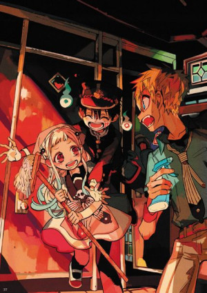 Plakat A3 Jibaku Shounen Hanako-kun PROMOCJA