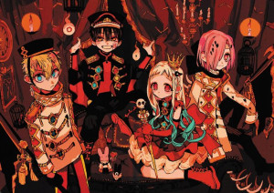 Plakat A3 Jibaku Shounen Hanako-kun PROMOCJA
