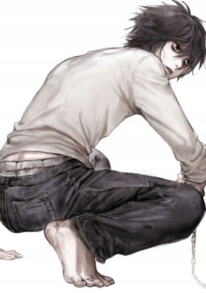 Plakat A3 Death Note L Lawliet PROMOCJA