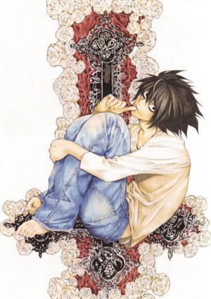 Plakat A3 Death Note L Lawliet PROMOCJA