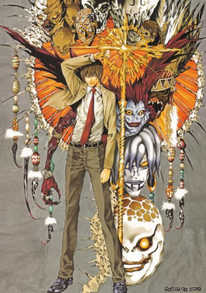 Plakat A3 Death Note Kira Yagami Light PROMOCJA