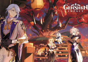 Plakat A3 Genshin Impact PROMOCJA!