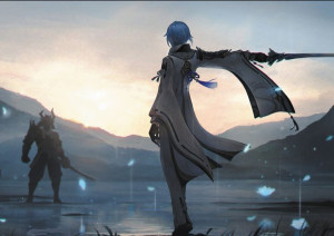 Plakat A3 Genshin Impact Ayato PROMOCJA!