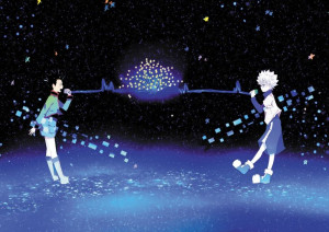 Plakat A3 Hunter x Hunter Gon i Killua PROMOCJA