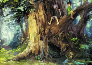 Plakat A3 Hunter x Hunter PROMOCJA