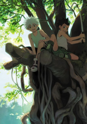 Plakat A3 Hunter x Hunter Killua i Gon PROMOCJA