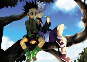 Plakat A3 Hunter x Hunter Gon i Killua PROMOCJA