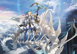 Plakat A3 Fate Lancer Artoria Pendragon PROMOCJA!