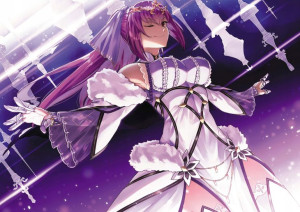 Plakat A3 Fate Scathach Skadi PROMOCJA!