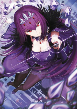 Plakat A3 Fate Scathach Skadi PROMOCJA!