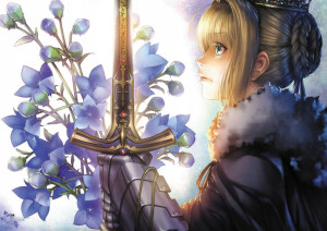 Plakat A3 Fate Saber PROMOCJA!
